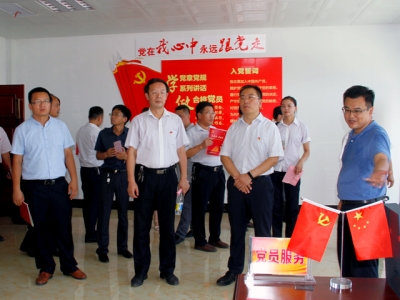 梁山縣委常委、組織部部長王建一行蒞臨天意機械調(diào)研