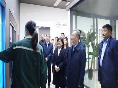 省工信廳總工程師、二級巡視員孫京軍一行 蒞臨卓越精工調(diào)研指導(dǎo)