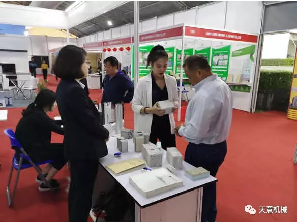 陽春三月，天意機械亮相2019年越南河內建材展